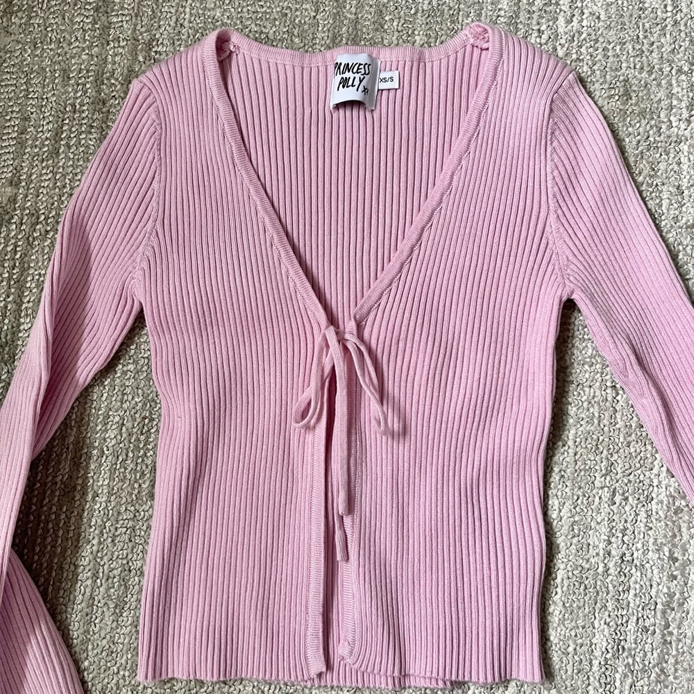 Princess Polly Cudal Top Pink
